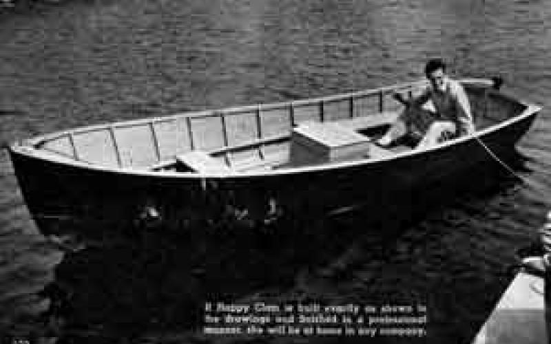 Large Wooden Sea Skiff Plans - Panga Plans