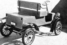 Half Size - 1901 Packard Gas Car Replica!