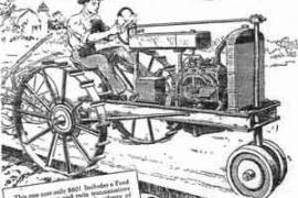 Build a Vintage homemade Midget Tractor 8 Plans CD 