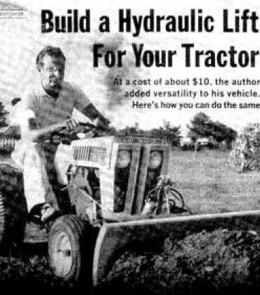 hydraulic tractor blade